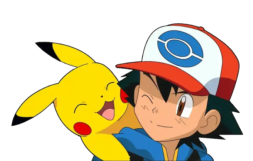 Ash and Pikachu